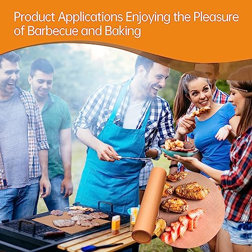2 Pack Thickened Copper Oven Liners for Bottom of Oven BPA & PFOA Free (2 Count)