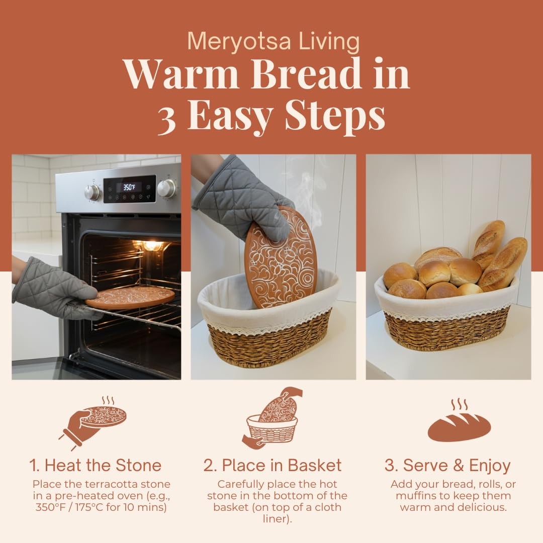 Bread Basket with Warmer