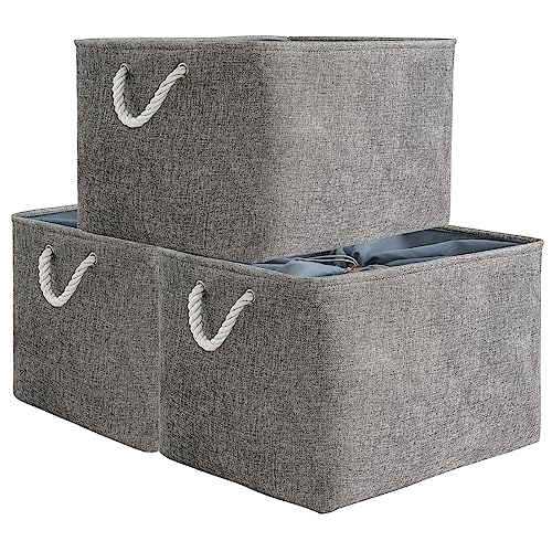 Storage Baskets for Organizing (3 Count)