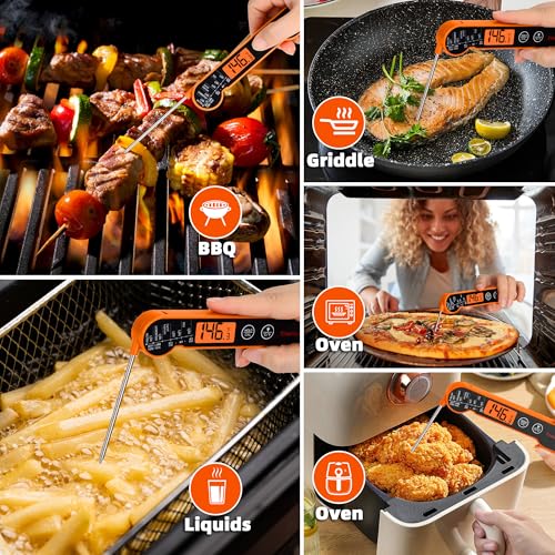 Professional Digital Meat Thermometer Instant Read Waterproof