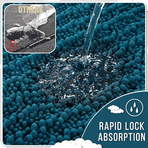Large Bathroom Rugs Non Slip Washable 36x24 Inch (6.0333 Sq Ft)