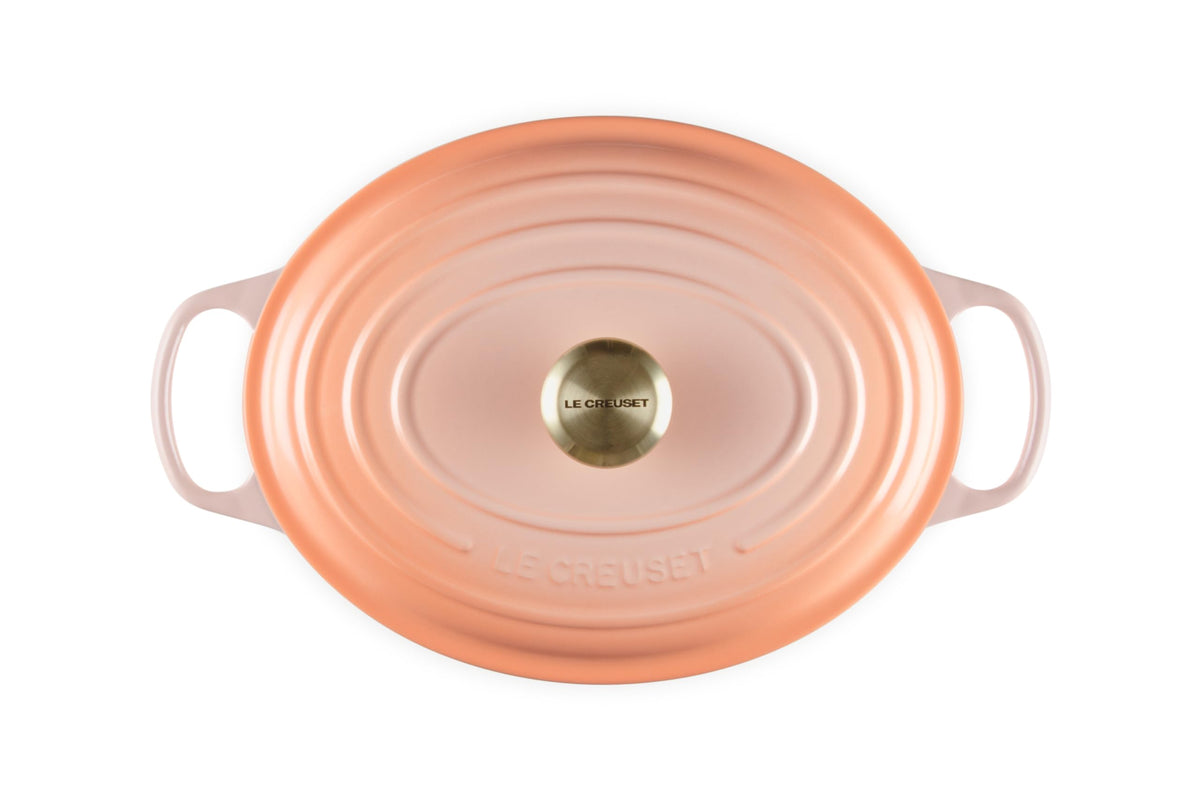 Enameled Cast Iron Oval Dutch Oven