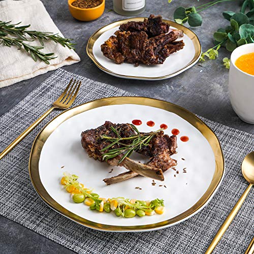 Modern Poreclain 16 Piece Dinnerware Set (16 Count)
