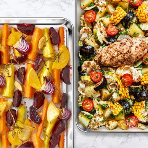 1 Pack 20 x 14 Inch Stainless Steel Large Baking Sheet (3.5 Count)