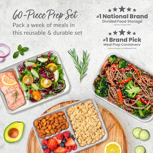 Prep 60 Piece Meal Prep Kit (60 Count)