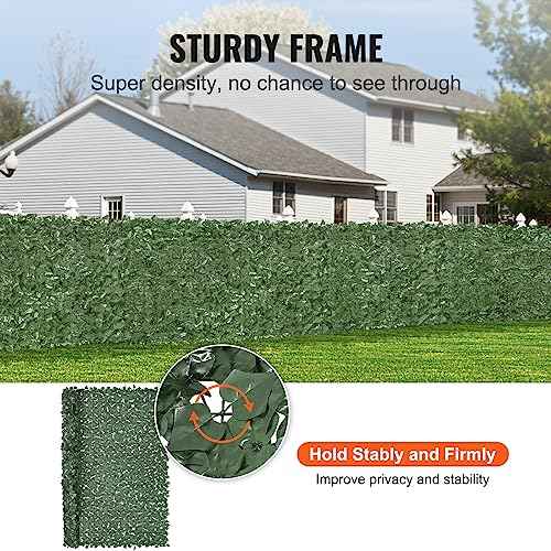Artificial Ivy Privacy Fence Screen (48 Sq Ft)