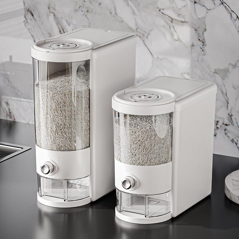 25 Lbs Rice Container with Measuring Cup