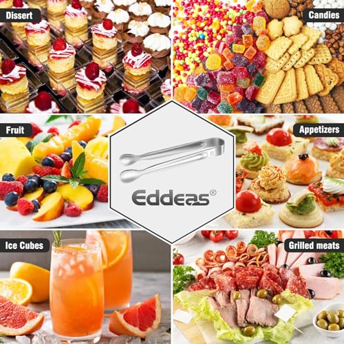 12 PCS Mini Serving Tongs (12 Count)