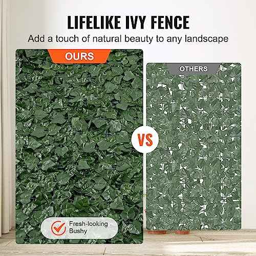 Artificial Ivy Privacy Fence Screen