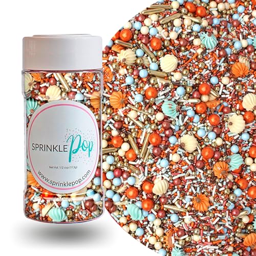 Pumpkin Carriage Sprinkle Mix (4 Count)