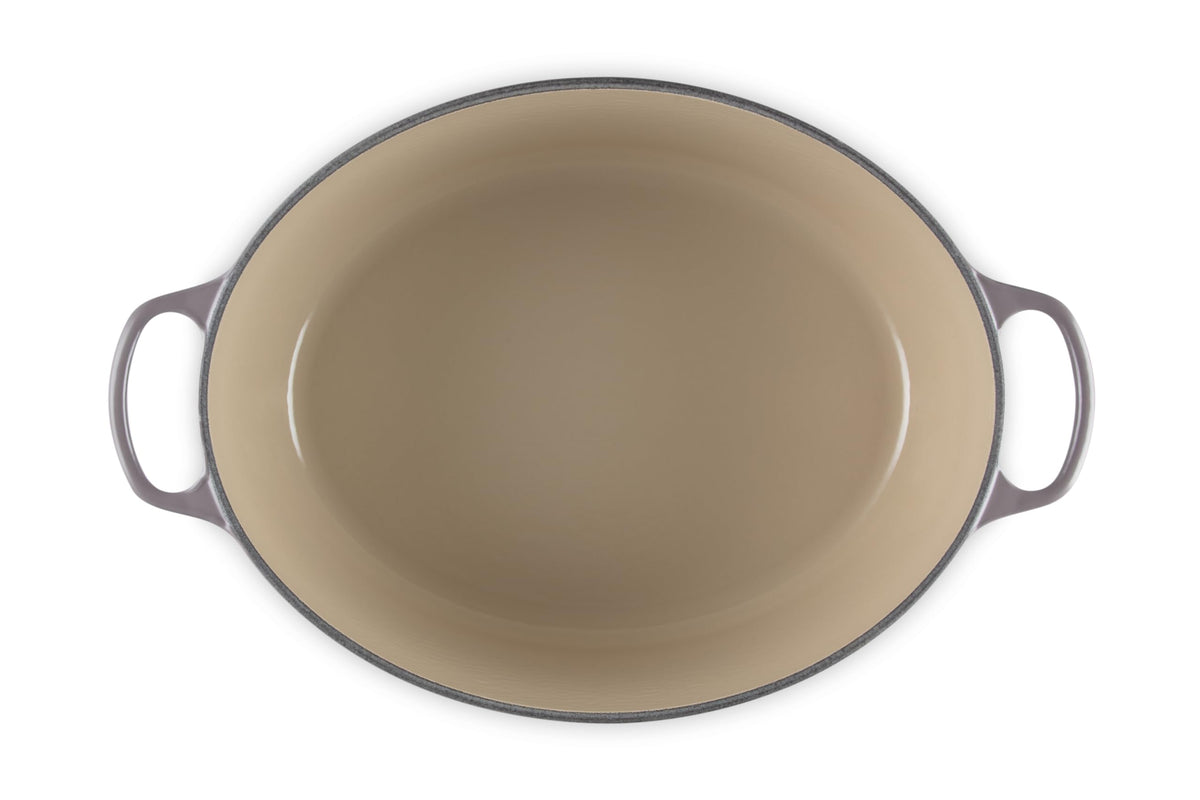 Enameled Cast Iron Oval Dutch Oven