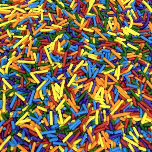 Sprinkles Edible Cake and Cupcake Sprinkles with Assorted Shapes and Sizes for Parties (4 Ounce)