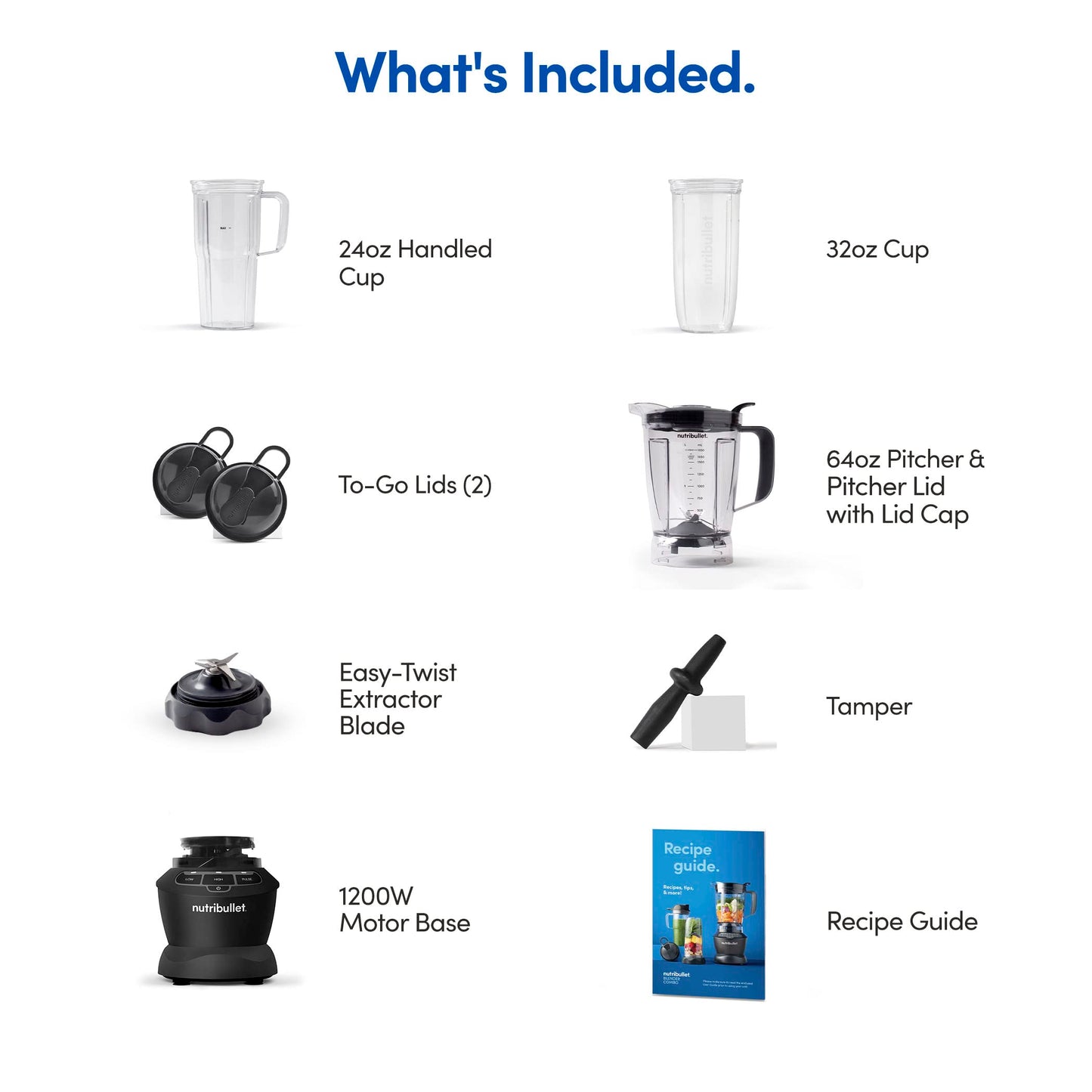 Full Size Blender Combo (7 Count)