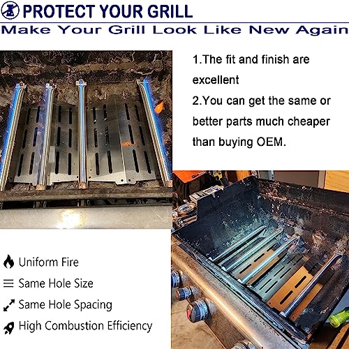 Grill Burner Tube 19.5 Inch Replacement for Weber Genesis 300 Series