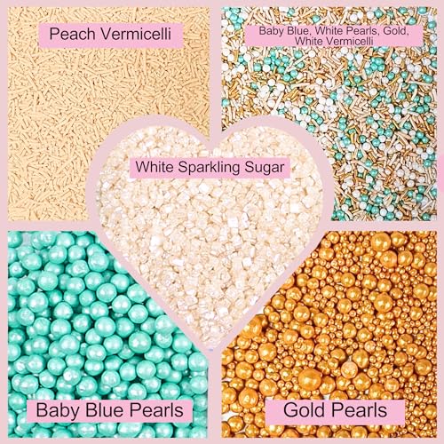 Sprinkles Fairytale Frozen Cake Decorating Sprinkles (4.9384 Ounce)