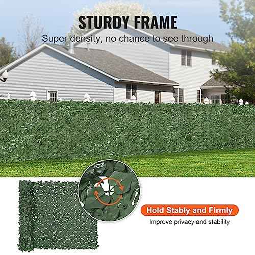 Artificial Ivy Privacy Fence Screen (40.15 Sq Ft)