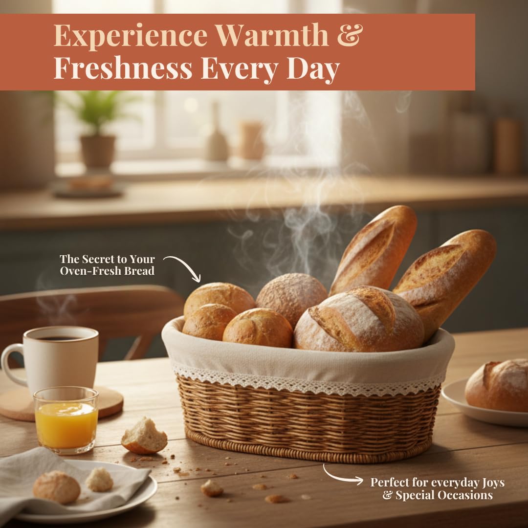 Bread Basket with Warmer