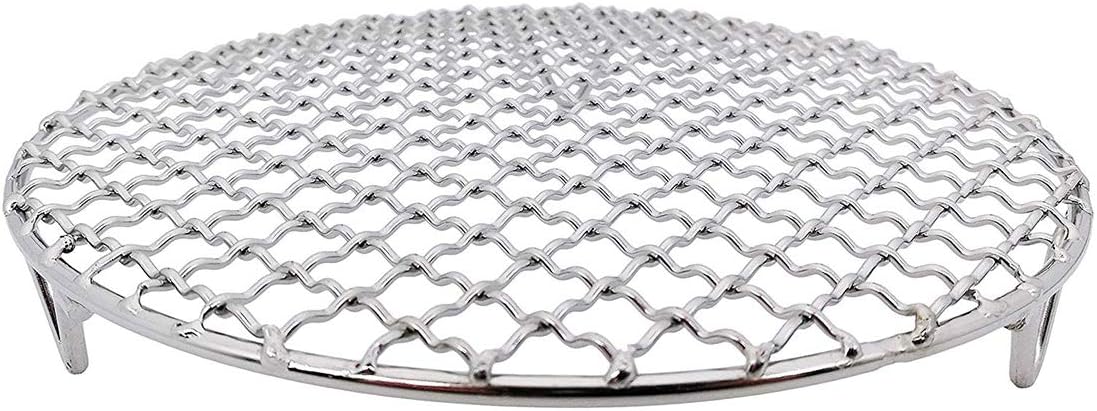 Versatile Round 304 Stainless Steel Cooling Rack Baking,Heat Resistant Rust Proof Sturdy Durable Dia 10.4" - Culinary Roots