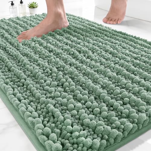 Bathroom Rugs Non Slip Washable 32x20 Inch