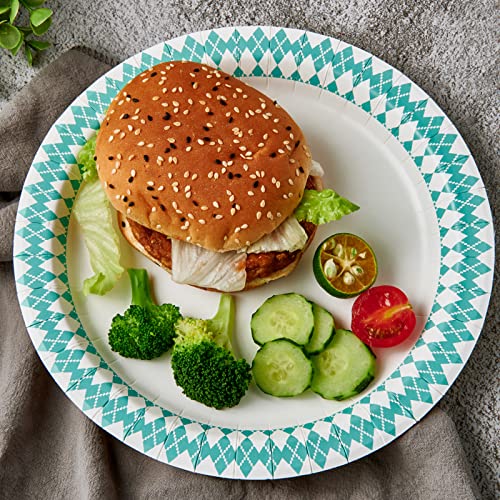 8.37 inch Disposable Paper Plates (360 Count)