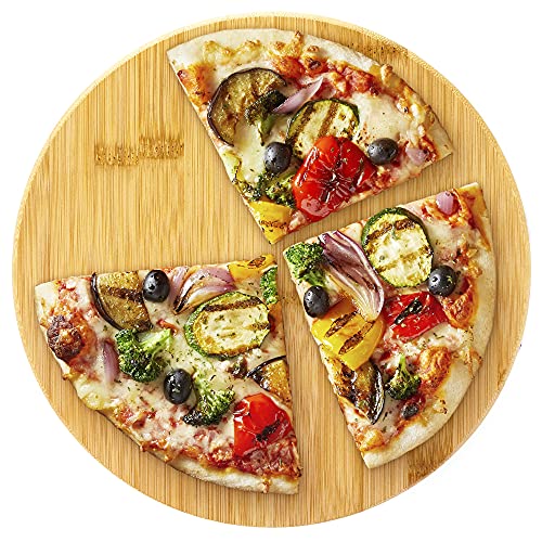 10 Inch Bamboo Lazy Susan Turntable for Kitchen