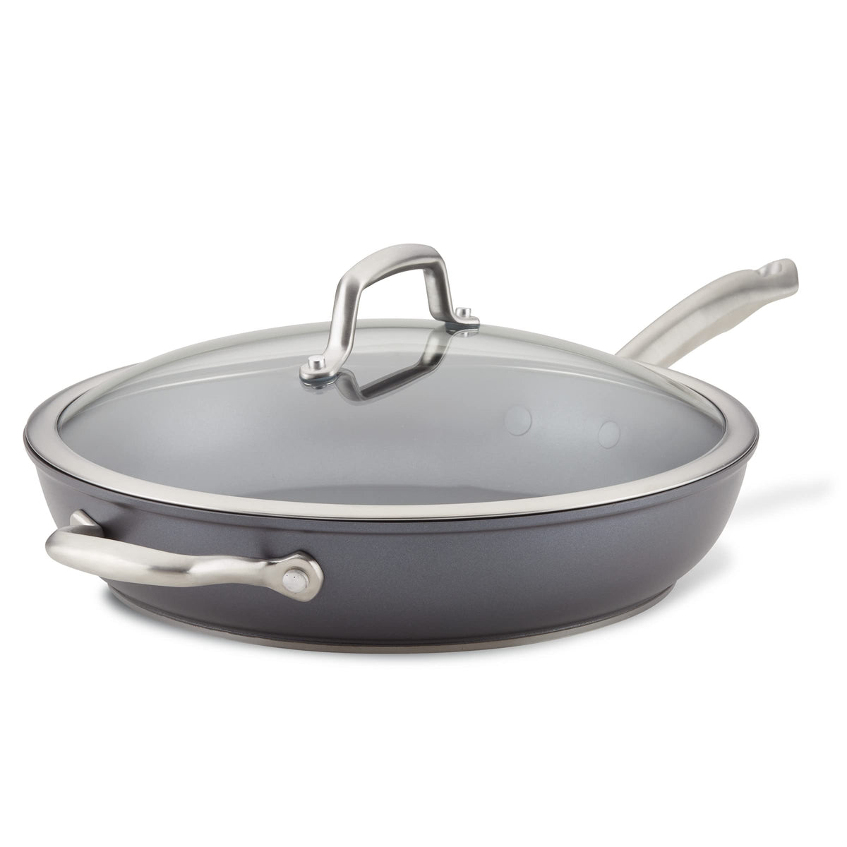 Accolade Forged Hard Anodized Nonstick Deep Frying Pan