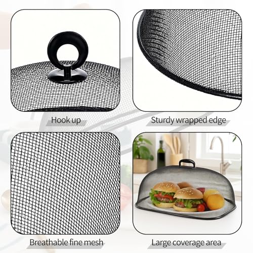 8 Pack Metal Mesh Screen Food Covers