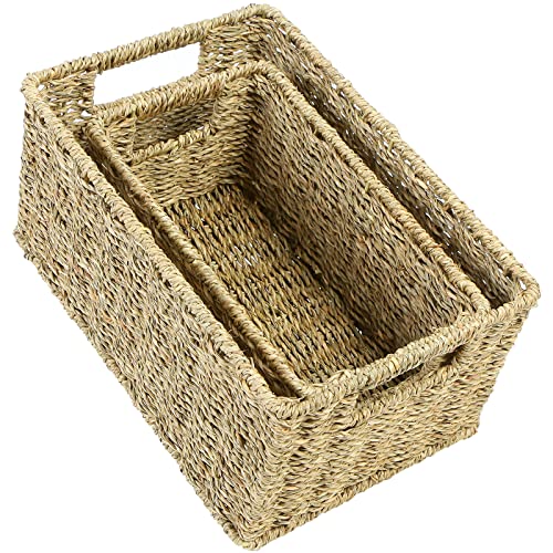 Wicker Baskets for Storage (2 Count)