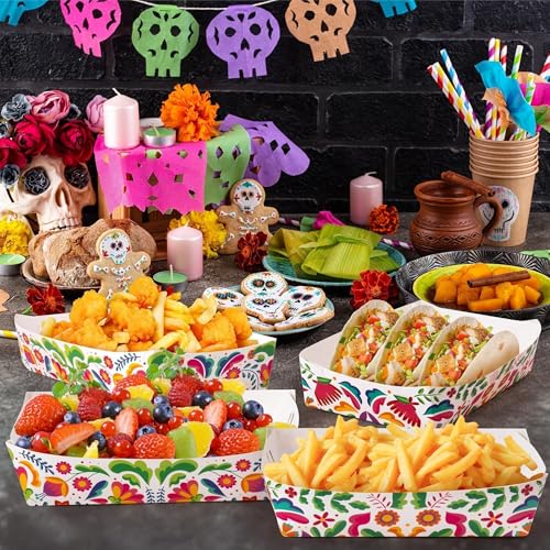 Mexican Taco Nights Food Trays (60 Count)