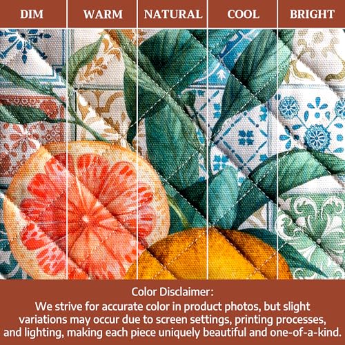 100% Cotton Oven Mitt & Pot Holder Set (2 Count)