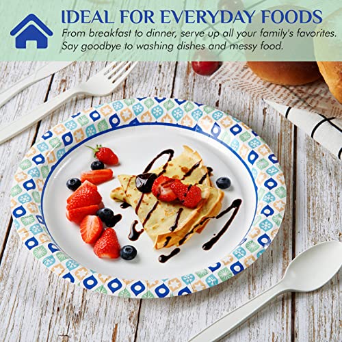 10 Inch Paper Plates (120 Count)