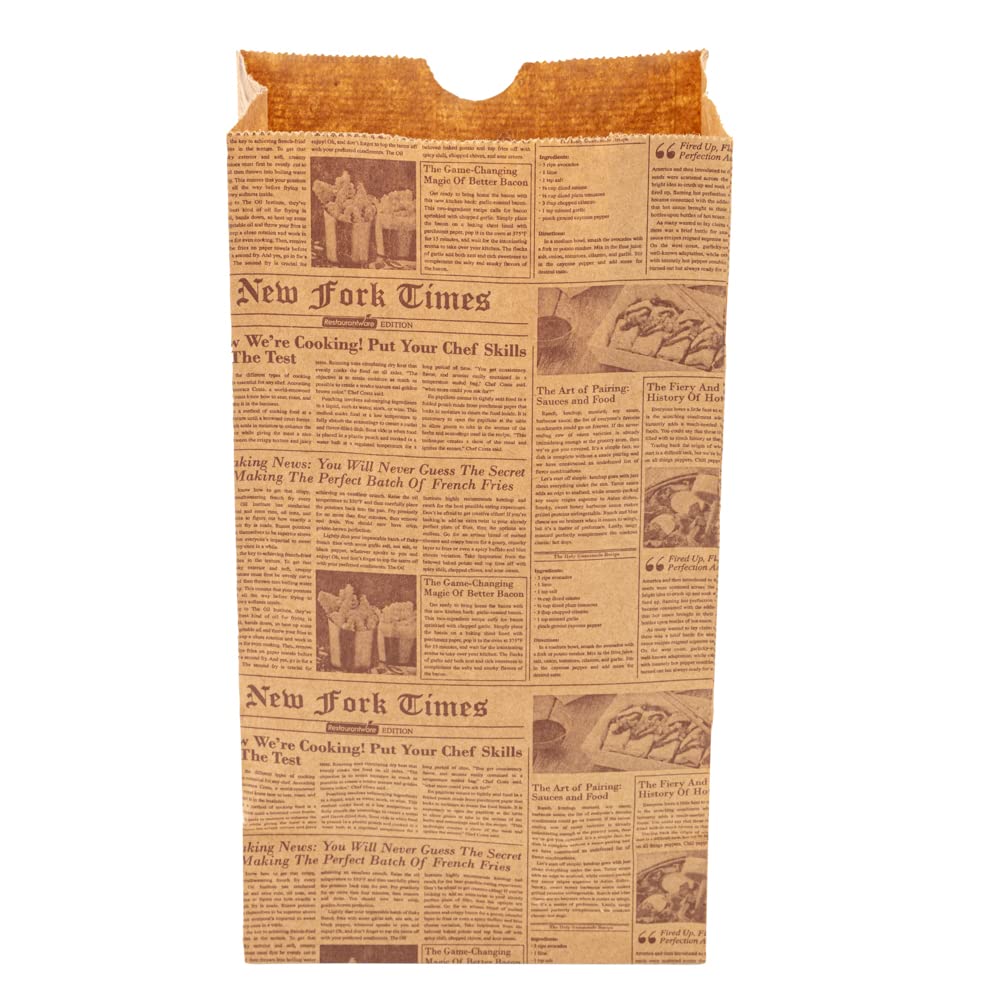Kraft Paper Newsprint Bag (100 Count)