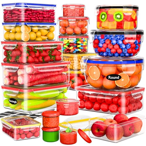 40 PCS Food Storage Containers with Lids (50 Count)
