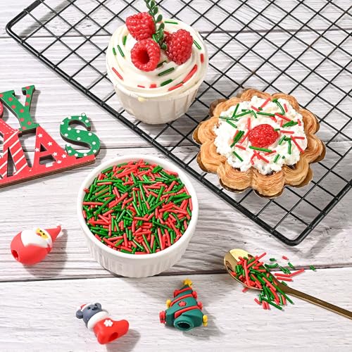 Christmas Sprinkles for Cake Decorating (4.23 Ounce)