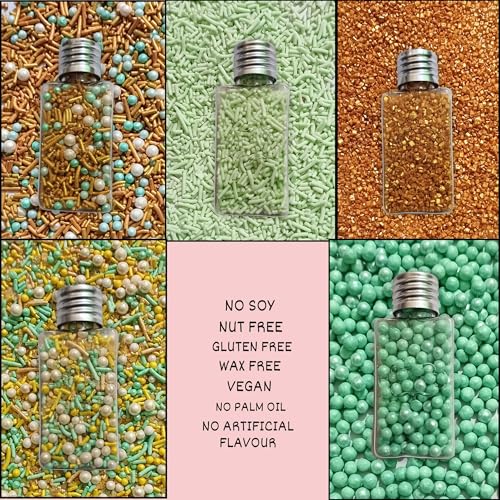 Edible Sprinkles Mix Pack of 5 (4.9384 Ounce)