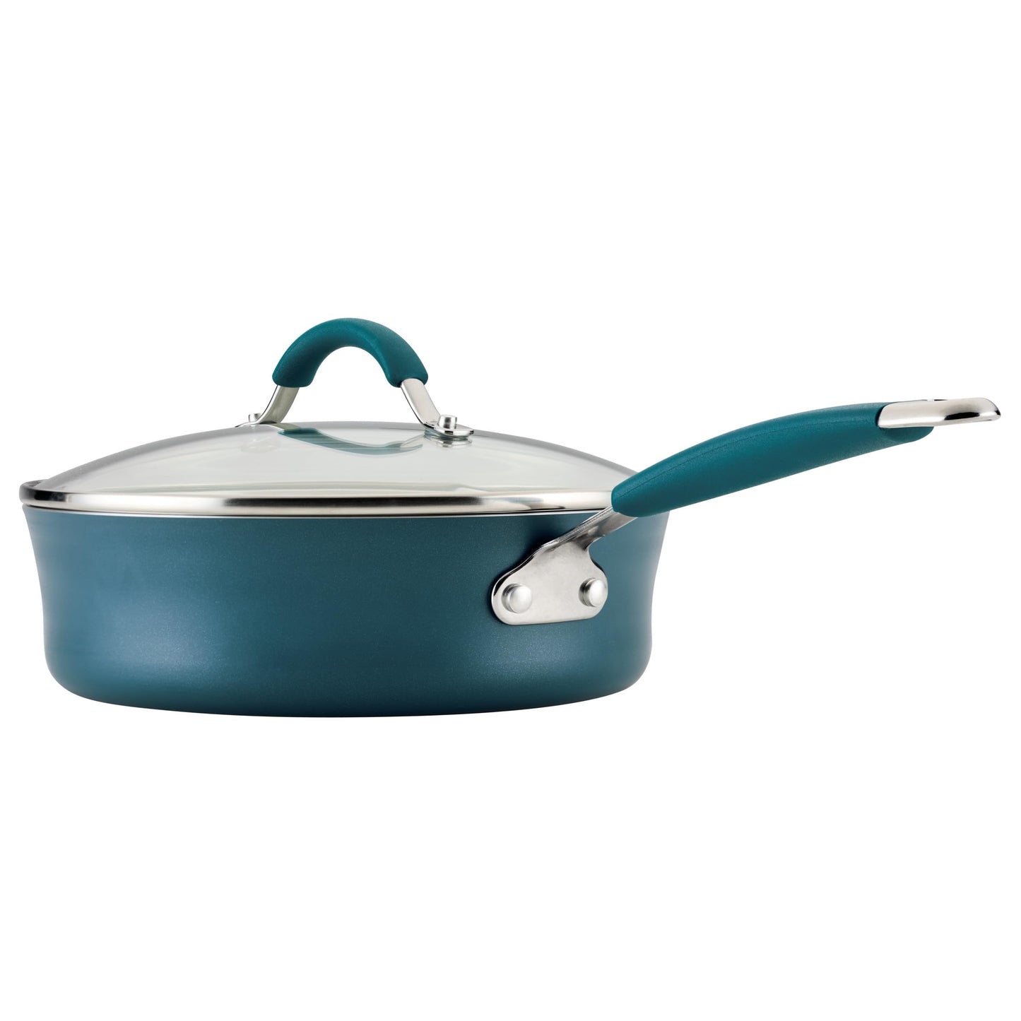 Cucina Ceramic Nonstick Saute Pan with Lid
