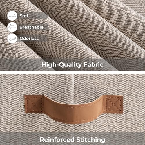 Fabric Storage Bins with Lids (3 Count)