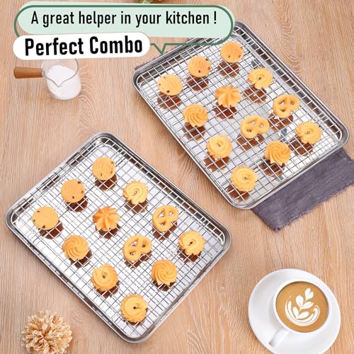 Baking Half Sheet with Rack Set (4 Count)