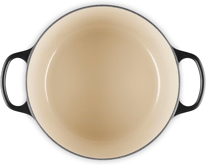 Le Creuset Enameled Cast Iron Signature Deep Round Oven, 6.5 qt., Licorice