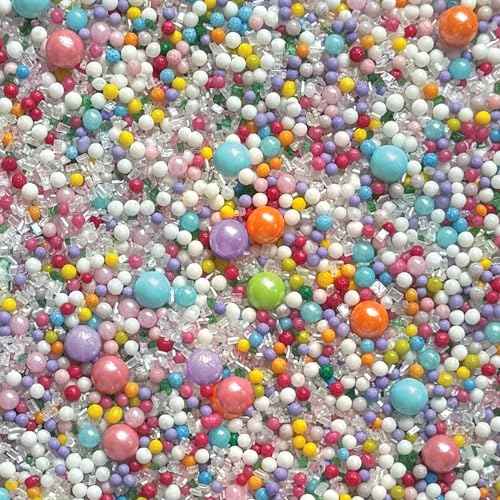 Rainbow Royale Mixed Candy Pearl Sprinkles 1 Pack