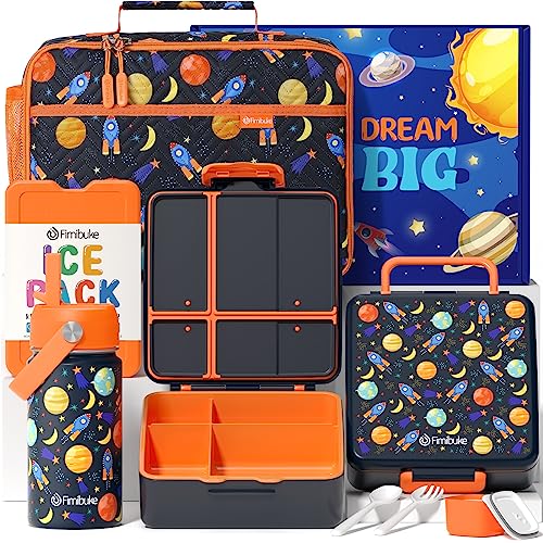 Kids Bento Lunch Box with 4 Compartments