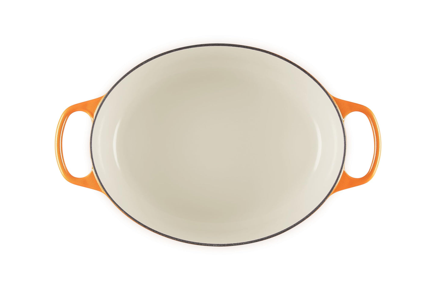 Enameled Cast Iron Oval Dutch Oven