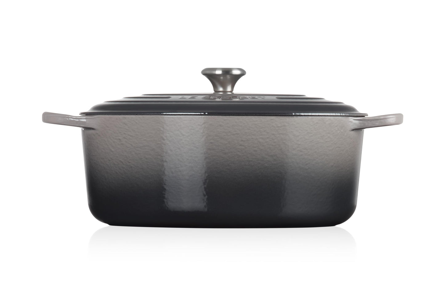 Enameled Cast Iron Oval Dutch Oven
