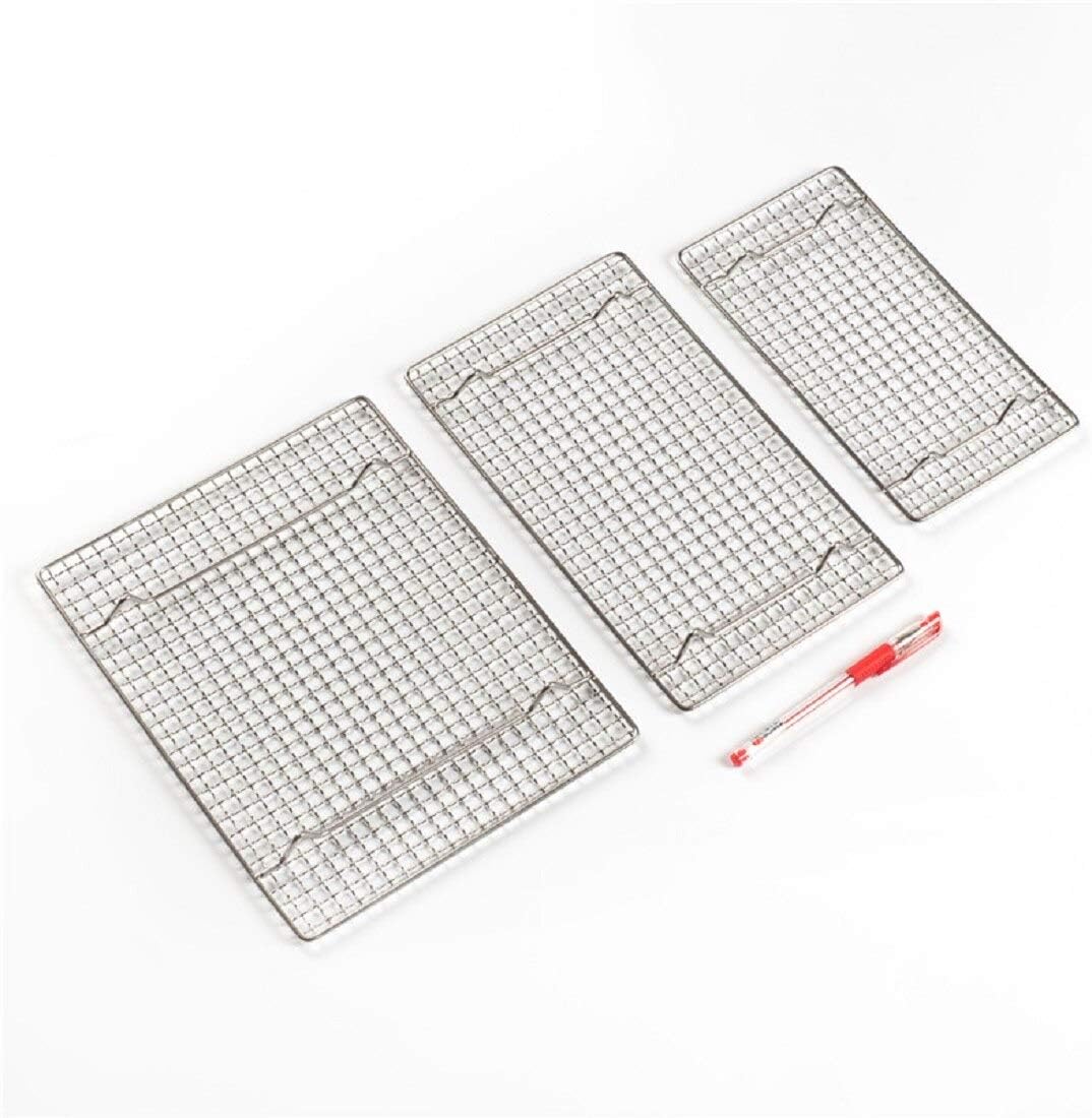 304 Stainless Steel Cooling Rack Versatile Baking Rack Heat Resistant Rust Proof Sturdy Grate 11.6"*8.3" - Culinary Roots
