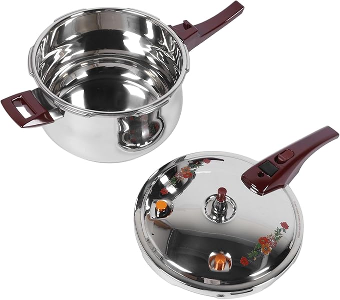 Generic Pressure Cooker, 80KPA Stainless Steel Pressure Canner Pressure Cooker with Ergonomic Handle for Induction Cooktops, Gas Cooktops, Open Flames Using (9L), Genericgw5tu3c8sd-13