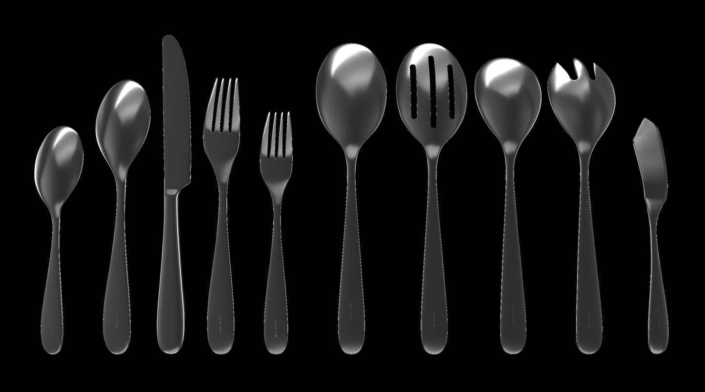 Silverware Set for 8 with Serving Utensils