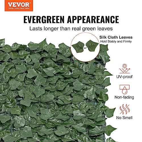 Artificial Ivy Privacy Fence Screen