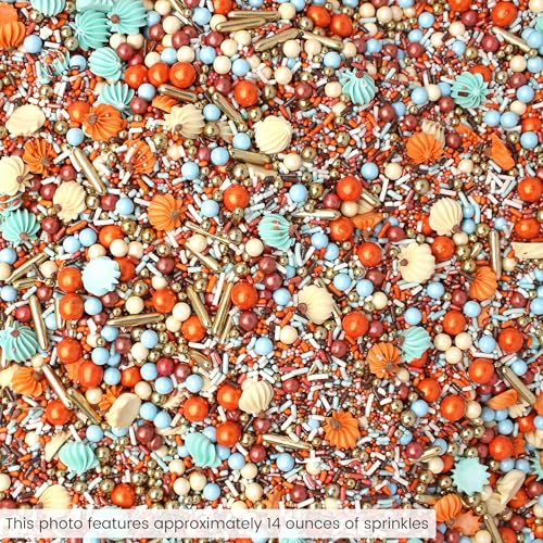 Pumpkin Carriage Sprinkle Mix (4 Count)