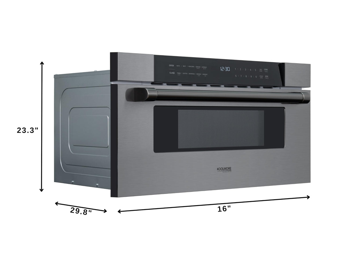 Reserve 30 in. 1.2 cu. ft. Microwave Drawer with 10 Power Levels