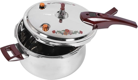 Generic Pressure Cooker, 80KPA Stainless Steel Pressure Canner Pressure Cooker with Ergonomic Handle for Induction Cooktops, Gas Cooktops, Open Flames Using (9L), Genericgw5tu3c8sd-13